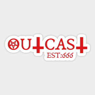 Outcast Sticker